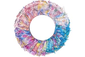 tao pipe 100 Piezas Bolsas de Organza, 7 X 9 Cm Patrón de Coral, Regalo para Boda Favores Joyas Caramelo Dulces Recuerdo Fiesta Baby Shower Cumpleaños 4 Colores