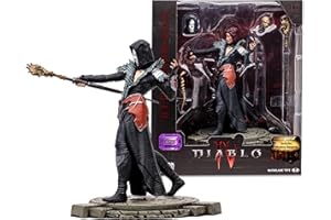 McFarlane Toys Diablo IV Ice Blades Sorceress (Epic) 1:12 Scale Posed Figure with Interchangeable Head, 3 Weapons, Display Base, and Mystery Weapon - Command the Elements with Frozen Fury