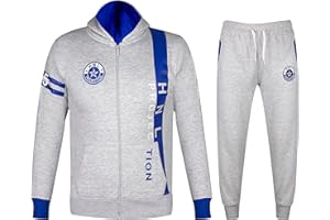 GUBA® Boys Tracksuit Bottoms, HNL Fleece Design Hoodie and Joggers for Girls, Sportswear, Sweatshirt Pants Boys' Tracksuits Trousers, Kids Tracksuit Full Set for Peripatetic, Jogging Bottoms 2-13 Year