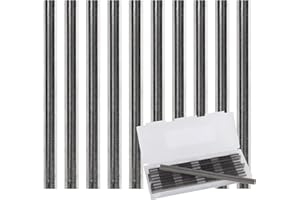 LOTNUT Cuchilla Cepilladora 10 Piezas, Juego de Cuchillas Cepilladoras de Acero de Alta Velocidad 82 x 5,5 x 1,2 mm para Cepilladoras Bosch, Cepilladoras Manuales y Máquinas de Carpintería