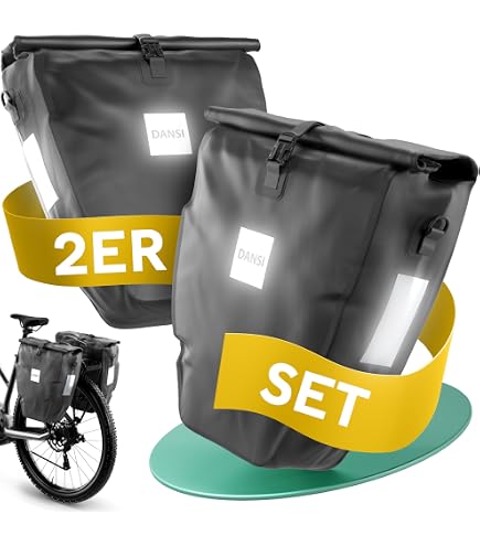 Sacoche De Vélo VAUDE Recycle Pro Single – étanche, Arrière, Fabriqué En Allemagne Avec Matériaux Recyclés