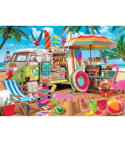 The House Of Puzzles – Bee Happy 1000 Teile Puzzle, 48x69 Cm, Für Erwachsene