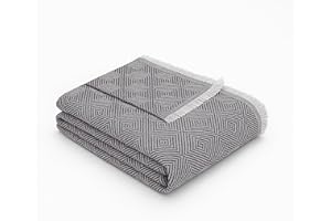 ‎TEXTIL-HOME Textil-home Bettüberwurf, Mehrzweck/Plaid 180 x 285cm Dante - Eignet Sich als Sofaüberwurf und auch als Tagesdecke. Farbe Grau