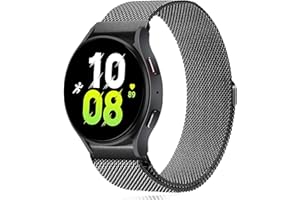 HalfYue Pasek 20 mm, kompatybilny z Samsung Galaxy Watch 6/5/4, 40 mm, 44 mm, 5 Pro 45 mm / Watch 6/4 Classic 43 mm, 47 mm, 42 mm, 46 mm / Active 2 44 mm, 40 mm