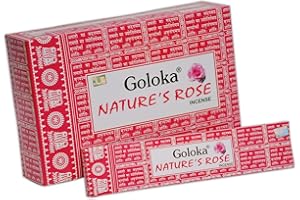 Goloka Kadzidełka Nature's Rose 15 g - 12 opakowań