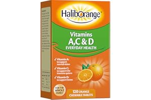 Haliborange Kids A, C and D Orange tablets 120