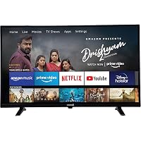 Croma 80 cm (32 inches) Fire TV Edition HD Ready Smart LED TV CREL7364 (Black) (2021 Model)