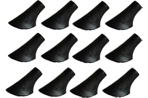 ‎MIGHTY PEAKS MIGHTY PEAKS 12 Stück / 6 Paar Nordic Walking Stöcke Gummipuffer X-4GT für alle gängigen Nordic Walking Wanderstöcke - für den Nordic Walking Stock mit einen Durchmesser von 10mm