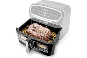 Duronic AFD1 Grand Tiroir de 10 Litres pour Friteuse à air AF24 de Duronic | Grand Plateau de Cuisson | A utiliser avec la Fonction Sync Cook