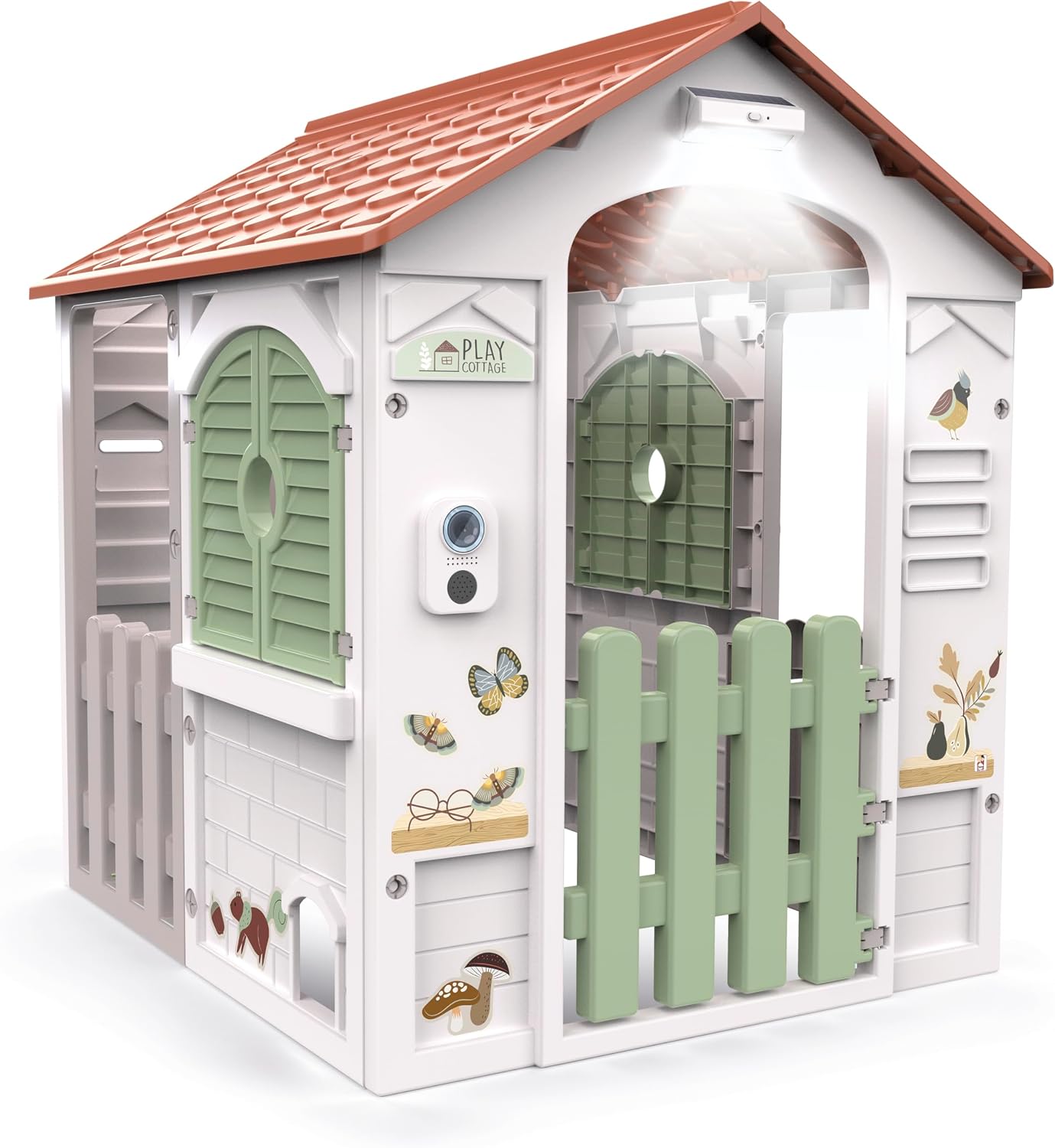 Chicos - Casita Infantil Exterior Play Cottage con luz y Sonido | Montaje y desmontaje Sencillo y rápido | A Partir de 2 años (89608)