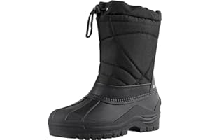 Knixmax Bottes Neige Femmes et Hommes Chaussures Hiver imperméable Chaudes Bottes de Randonnée Marche Montange Jardin 37-46 EU