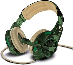 Trust Gaming GXT 310C Radius Cuffie da Gaming, Stereo, Jungle Camo :  Amazon.it: Videogiochi