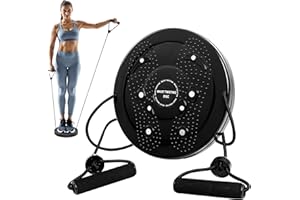 Belle Vous Waist Whisper Exercise Equipment for Home Use - Waist Twisting Disc Fitness/Home Gym Equipment - Twist Board Exercise Disc/Waist Twister