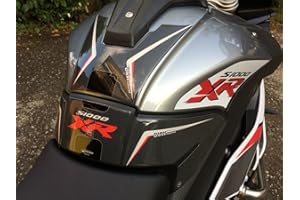 labelbike - 3D Sticker Motorcycle Tank Pad Protection and Decoration in Resin Compatible with BMW S1000XR 2015-2019