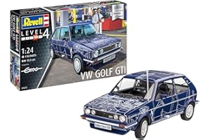 Revell 07673 - maquette de voiture VW Golf Gti "Builders Choice" à construire, échelle 1/24