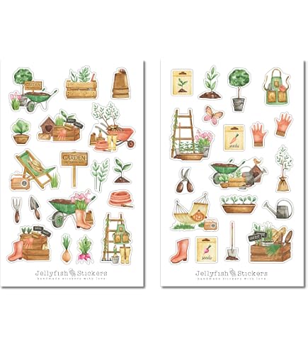 Pferde Sticker Set – 2 Bögen Mit Aufklebern Für Journal, Planer & Bastelprojekte