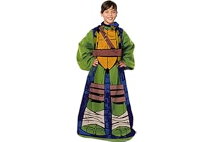 Northwest Bequeme Überwurfdecke mit Ärmeln, Nickelodeon, Teenage Mutant Ninja Turtles, Being Leo, Mehrfarbig