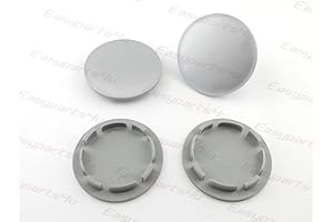 GREITAPIGU.LT 4 Capuchons Centre Moyeu 52 mm / 63 mm Universels Cache-moyeux Alliage Roue A25-63