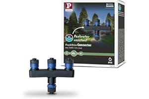Paulmann 939.29 Outdoor Plug & Shine Connector 1in-3out IP68 93929 przedłużacz kabel połączeniowy oświetlenie zewnętrzne wtyczka rozdzielacza