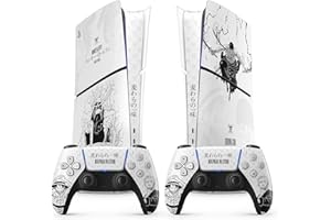 FFRAME PS5 Skin Slim Gear 1, Aufkleber Playstation 5 Manga, Konsole und Controller, Slim Digital Edition, Skin Gear 1 PS5 (2 Controller)