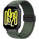 Rongep &Ouml;rg&uuml; Loop Kumaş Kordon Xiaomi ile Uyumlu Redmi Watch 5 Active/Redmi Watch 5 Lite/Watch 2/2Pro/S3/S1/S1Pro/S1 Active İ&ccedil;