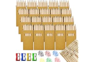 Celepoir Set di 20 Matite Colorate, 6 Matite Colorate per Scatola, 120 Coloratematite & 4 Temperamatite, per Regali di Compleanno, Libro da Colorare, Regali di Nozze, Arte Disegno