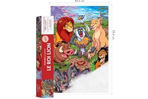 Poster Disney - Le Roi Lion: Colorie les chiffres et découvre l'image