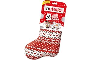 FERRERO Nutella®, Calza Befana con 6 Snack Dolci Assortiti, Idea Regalo Epifania per Adulti e Bambini, Confezione da 282 gr