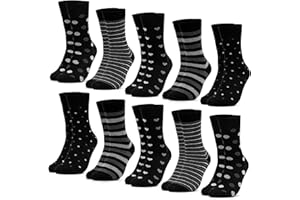 Occulto wzorzyste skarpetki damski 10 pack (model: Rita)