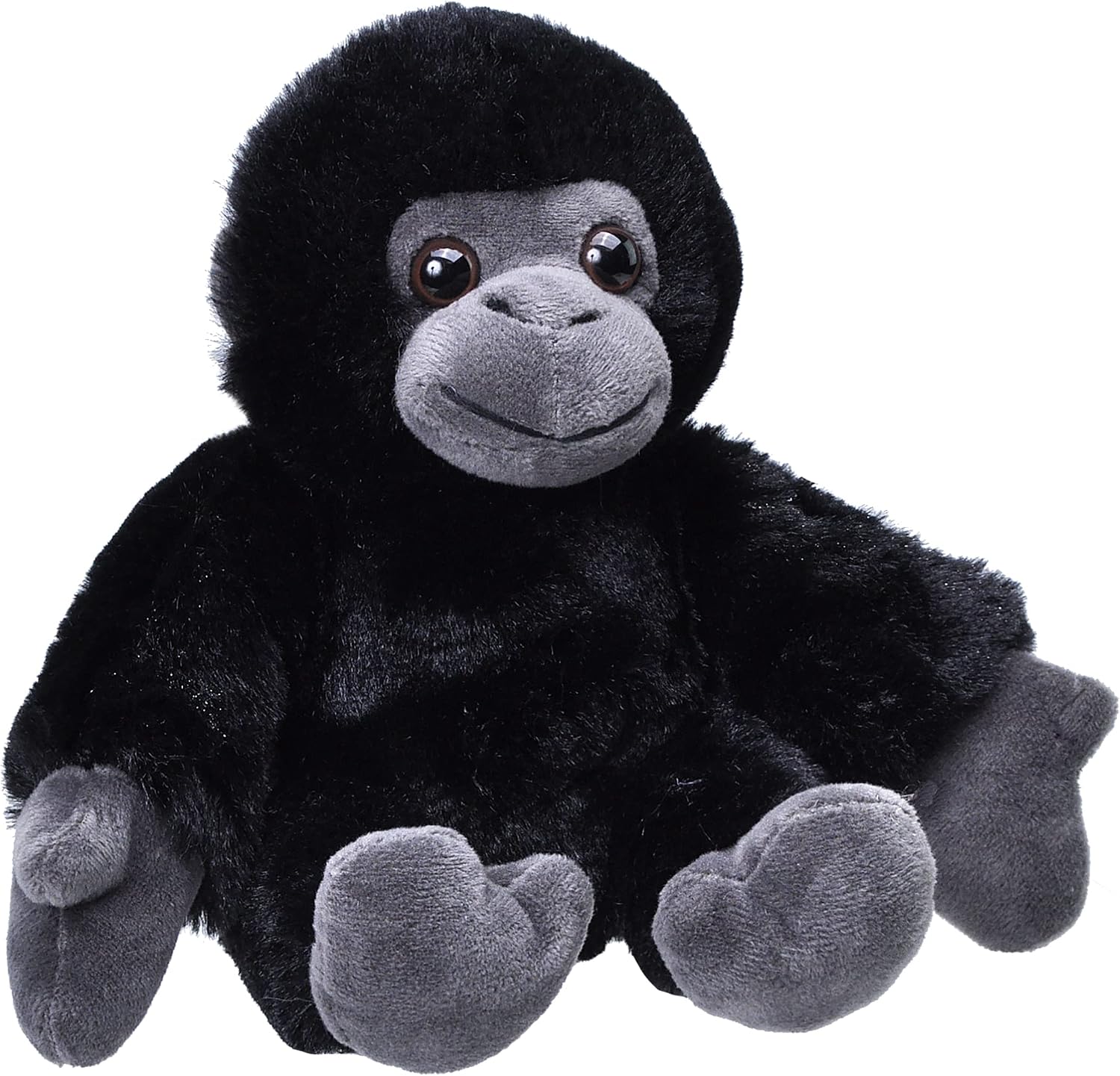 Wild Republic Hug'ems Soft Toy, Gifts for Kids, Gorilla Cuddly Toy 18cm
