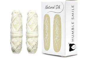 Humble Smile Natural Silk Dental Floss Refill, Peppermint Flavor, 2x30 Meters