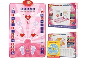 Tapis de prière Musulman Enfant - Tapis de prière Musulman électronique pour Apprendre la Salat - Tapis prière avec 15 Langues et Haut-Parleur - Livres islamiques pour Les 3 à 8 Ans par My Salah Mat