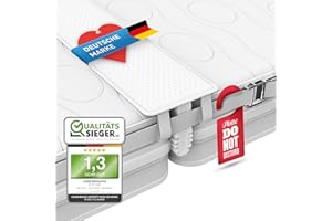 FLIPLINE Liebesbrücke für Matratzen All-IN-ONE Premium Set [200x18cm] für Familien & Paare mit rissfestem Bezug, Spanngurt und Transporttasche - Matratzenkeil Ritzenfüller Matratzenbrücke