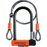 Kryptonite 002079, Lucchetto antifurto per bici, Arancione/Nero