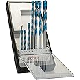 Bosch Professional 2607010546 Multi-Purpose Drill bit Robust Line CYL-9" 5-10mm 7 pcs, Silver, 45cm x 40cm x 25cm