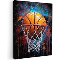 Poster Musique Rétro Avec Casque DJ - Affiche Murale Pop Art Graffiti Urbain 40x60cm Sans Cadre