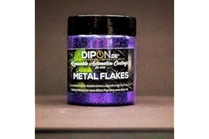 ‎DIPON Effektpigment ALIEN BURBERRY Flake Glitter Polyester EFfekt Farbpigment für Epoxidharz Resin Epoxy Autolack Aquarell Seife Kunst Geode