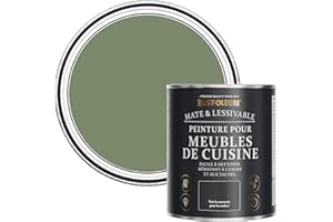 Rust-Oleum Peinture Verte pour Meubles de Cuisine, Finition Mate - Broussaille 750ml