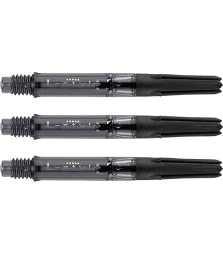 L-Style Dart Schäfte Slim N9 TwinColor - Transparent Blau Für Champagne Flights