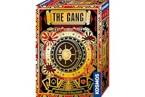 Kosmos 683887 The Gang, kooperatives Pokerspiel für 3-6 Spielerinnen und Spieler ab 10 Jahren, Im Team pokern, Tresore knacken und die Pokerhände einschätzen