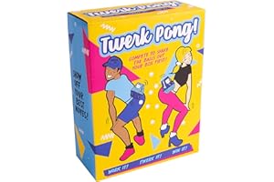 Fizz Creations Twerk Pong The Hilarious Party Game to Get Your Booty Shaking. Compete With Friends. Funny Novelty Games.
