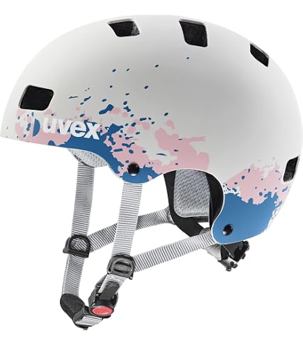 Casque Vélo Enfant Uvex HLMT 4 - Taille 51-55 Cm - Rouge/Gris - Neuf (2023)