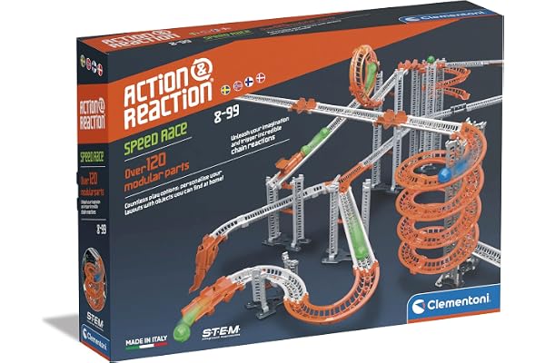 Clementoni Science & Play, Action And Reaction Hastighetstävling, 8-99 år, 78786
