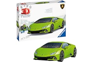 ‎RAVENSBURGER Ravensburger 3D Puzzle 11559 - Lamborghini Huracán EVO - Verde - der Supersportwagen als 3D Puzzle Auto