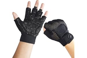 Nesirooh Guanti Palestra da Uomo e Donna, Guanti da Allenamento per Fitness, Sollevamento Pesi, Canottaggio, Ciclismo, Crossfit