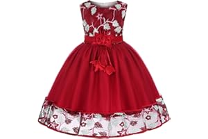 Cichic Girls' Party Dress 2-10 Years Flower Wedding Dress Elegant Formal Dress