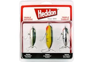 Heddon Torpedo Prop-Bait Topwater Fishing Lure with Spinner Action