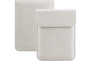 HoYiXi Funda Protectora para Kindle Paperwhite 11.ª generación 2021/Kindle Paperwhite Signature Edition 2021/Kindle 2019 Funda Sleeve para 6-6,8" Kindle Kobo E-Book E-Reader, Plata