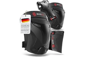 SKATEWIZ Knee Pads for Kids and Adults - PROTECT-1 - Kids Knee and Elbow Pads for Children - Wrist Guards Skating - Roller Skate, Scooter & Skateboard