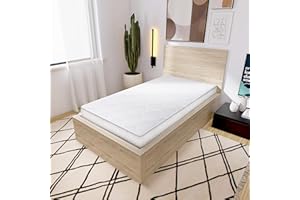 UpNap Fuze | Materasso singolo 80 x 190 x 14 | Materasso in schiuma ipoallergenica | Rigido | Ortopedico